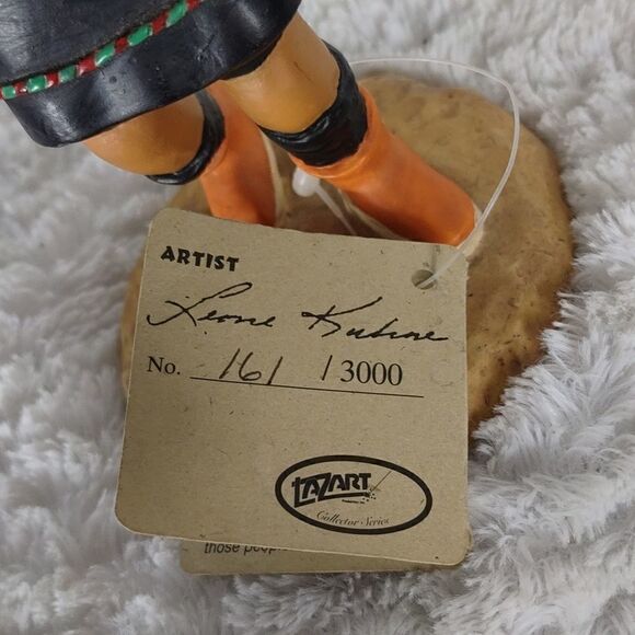 Limited Edition Mudhead Clown "Kachina" Medicine Man By Artist Leone Kuhne - Picture 8 of 10